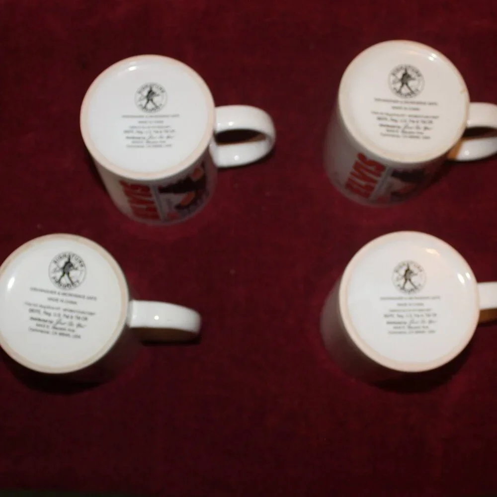 Signature Product Elvis Presley Set 4 Mugs 